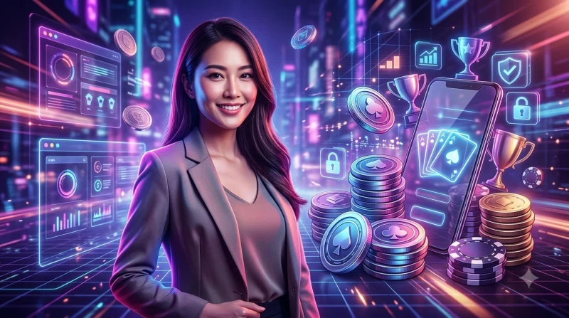 Điện thoại và máy tính bảng minh họa tiêu chí chọn nền tảng chơi phỏm phù hợp