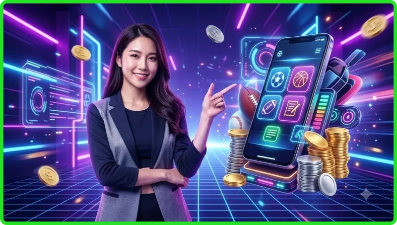 Giao diện sảnh thể thao 98Win với nhiều bộ môn thi đấu đa dạng