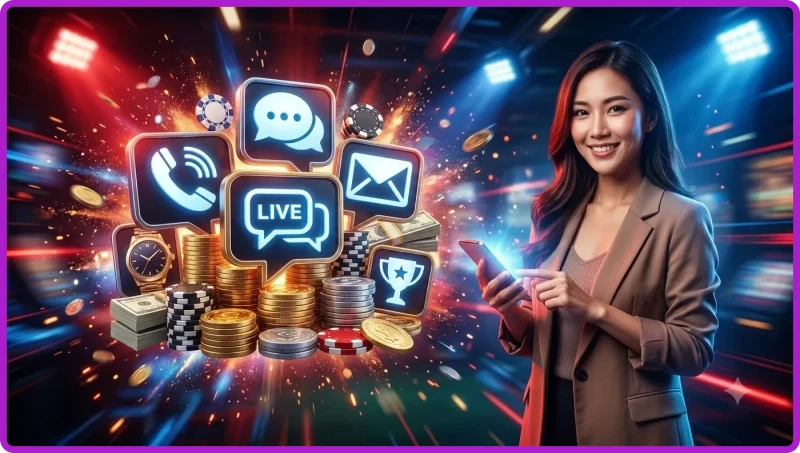 Hỗ trợ khách hàng 98Win nhanh chóng và an toàn
