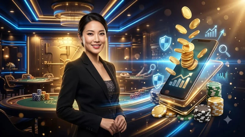 Minh họa người chơi liêng an toàn minh bạch với biểu tượng khiên bảo vệ trên bàn bài
