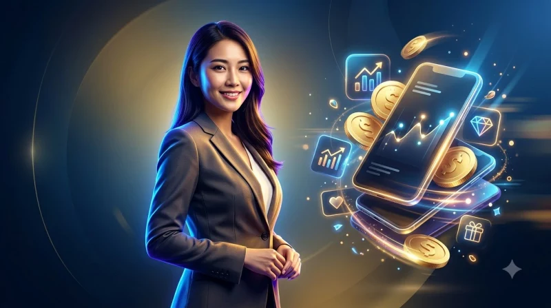 Minh họa tính độc lập của từng lượt tài xỉu với các khối xúc xắc riêng biệt không liên kết nhau