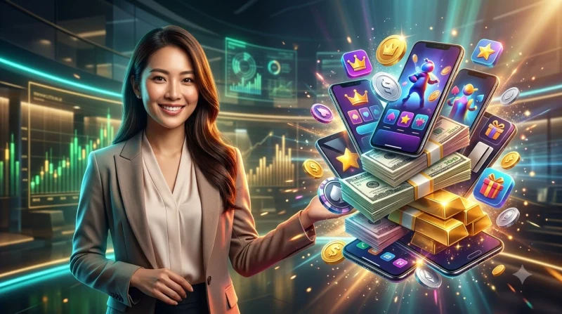 Minh họa trải nghiệm chơi thử game bài miễn phí giúp làm quen luật và giao diện